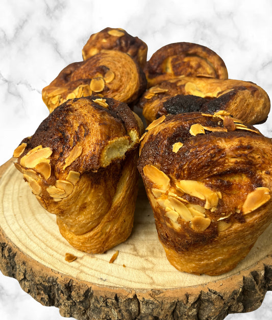 6x Toasted Almond Cruffins - Limited Edition