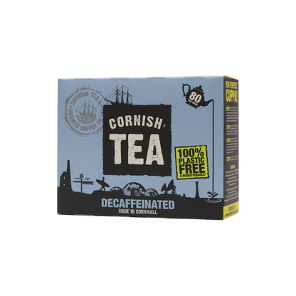 Cornish Tea Decaffeinated Smugglers Brew - Box of 80 Tea Bags