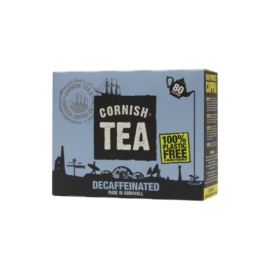 Cornish Tea Decaffeinated Smugglers Brew - Box of 80 Tea Bags