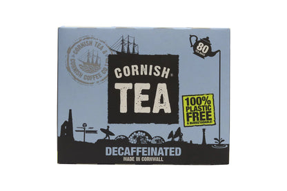Cornish Tea Decaffeinated Smugglers Brew - Box of 80 Tea Bags
