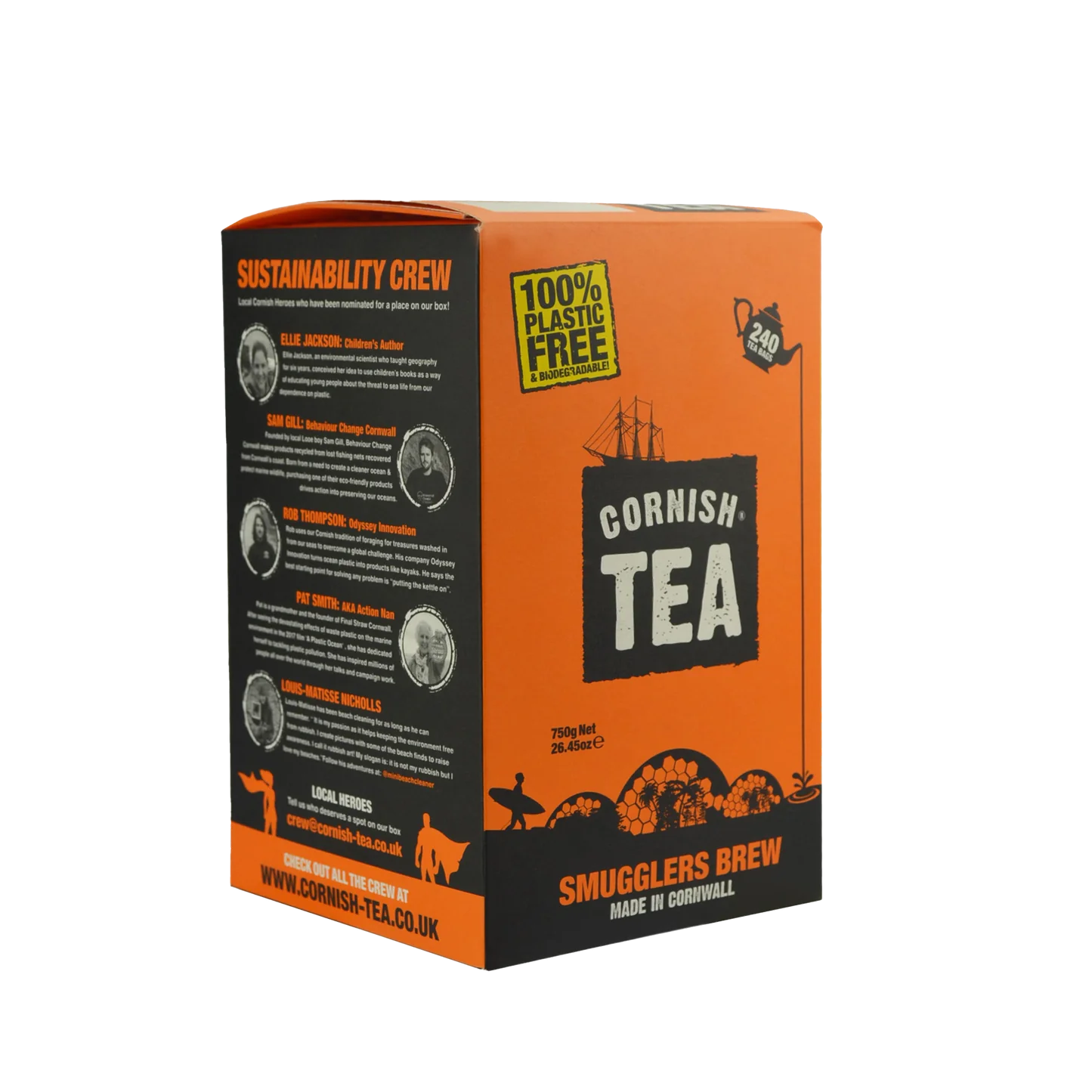 Cornish Tea Smugglers Brew - Box of 240 Tea Bags