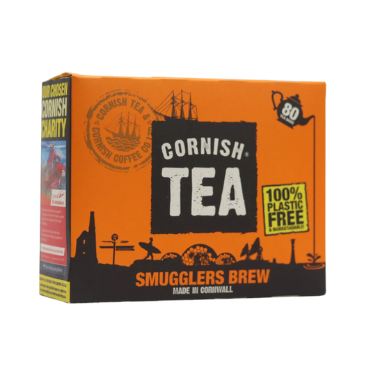 Cornish Tea Smugglers Brew - Box of 80 Tea Bags
