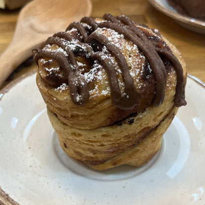 6 Nutella Cornish Cruffins