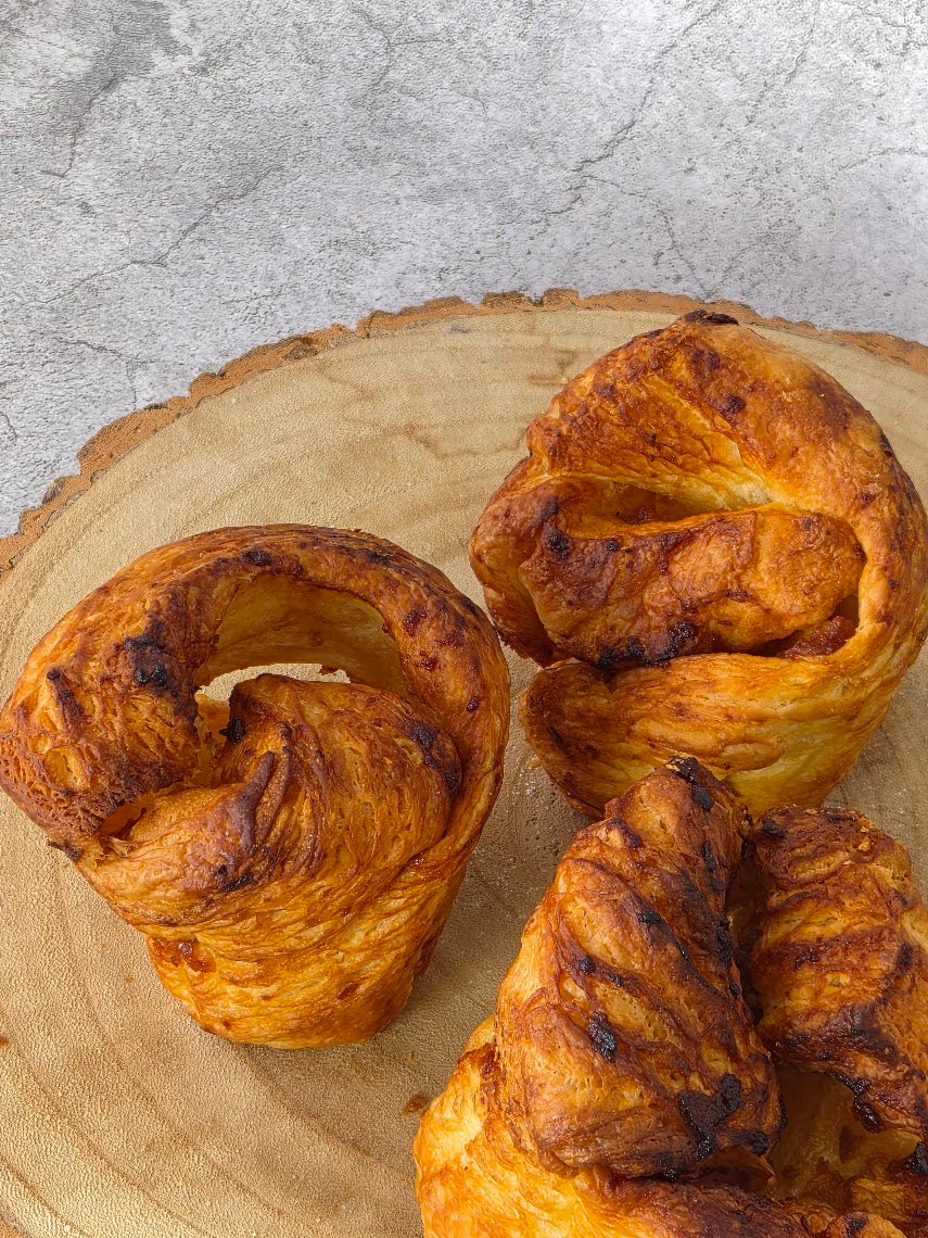 6 Pumpkin Spice Cornish Cruffins - Limited Edition.